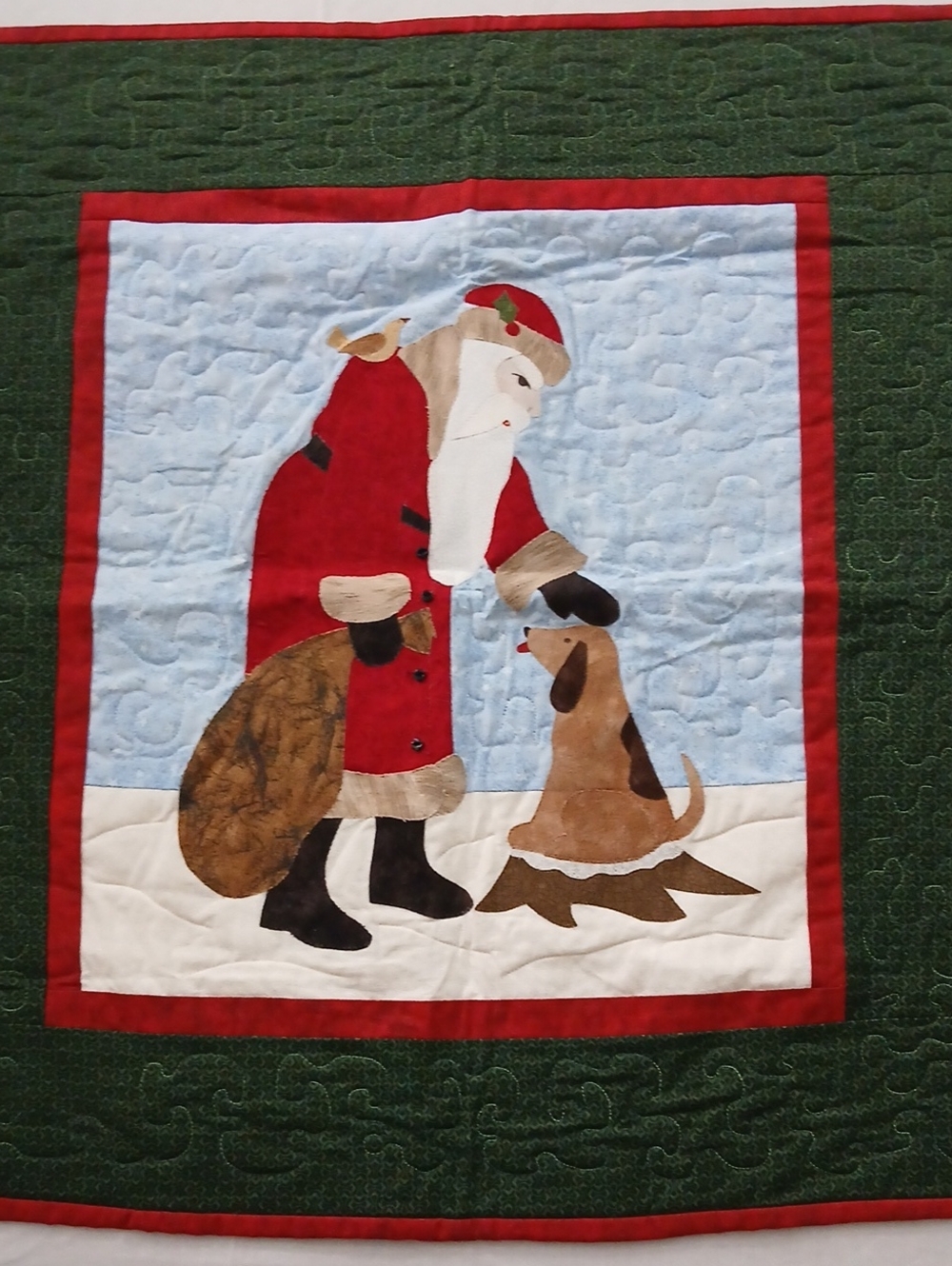 Handmade Christmas Quilted Wall Art